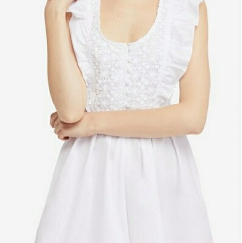 BNWOT! Free People XS Scoop Neck A-Line Dress